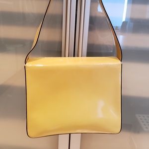Nannini Tan Leather Shoulder Bag